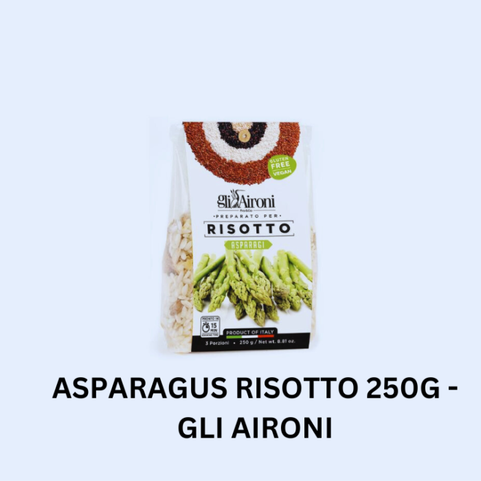 ASPARAGUS RISOTTO 250G - GLI AIRONI