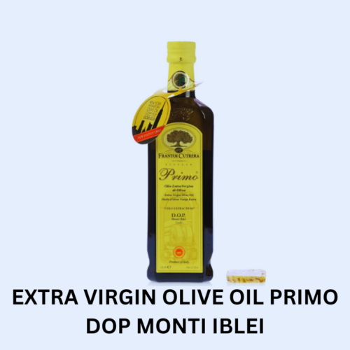 EXTRA VIRGIN OLIVE OIL PRIMO DOP MONTI IBLEI