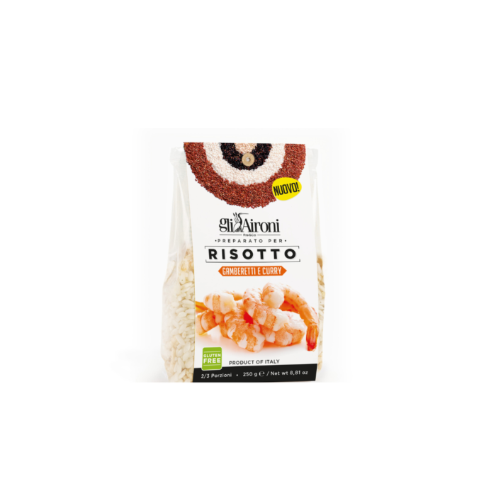 SHRIMP & CURRY RISOTTO 250G