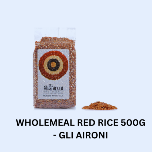 WHOLEMEAL RED RICE 500G - GLI AIRONI