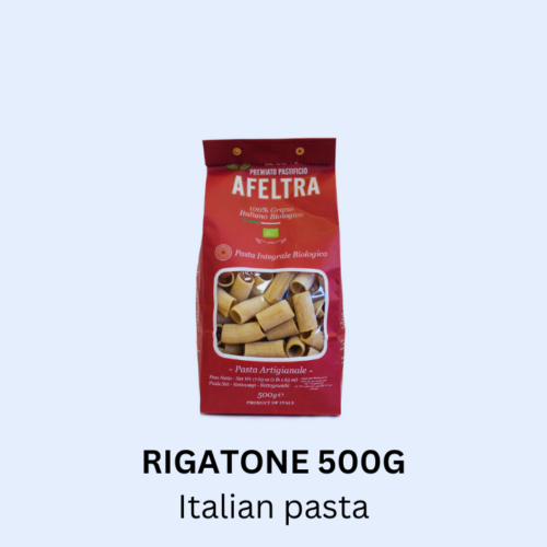 Rigatoni Italian pasta