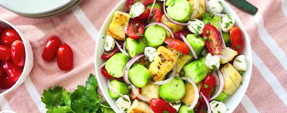 Panzanella salad