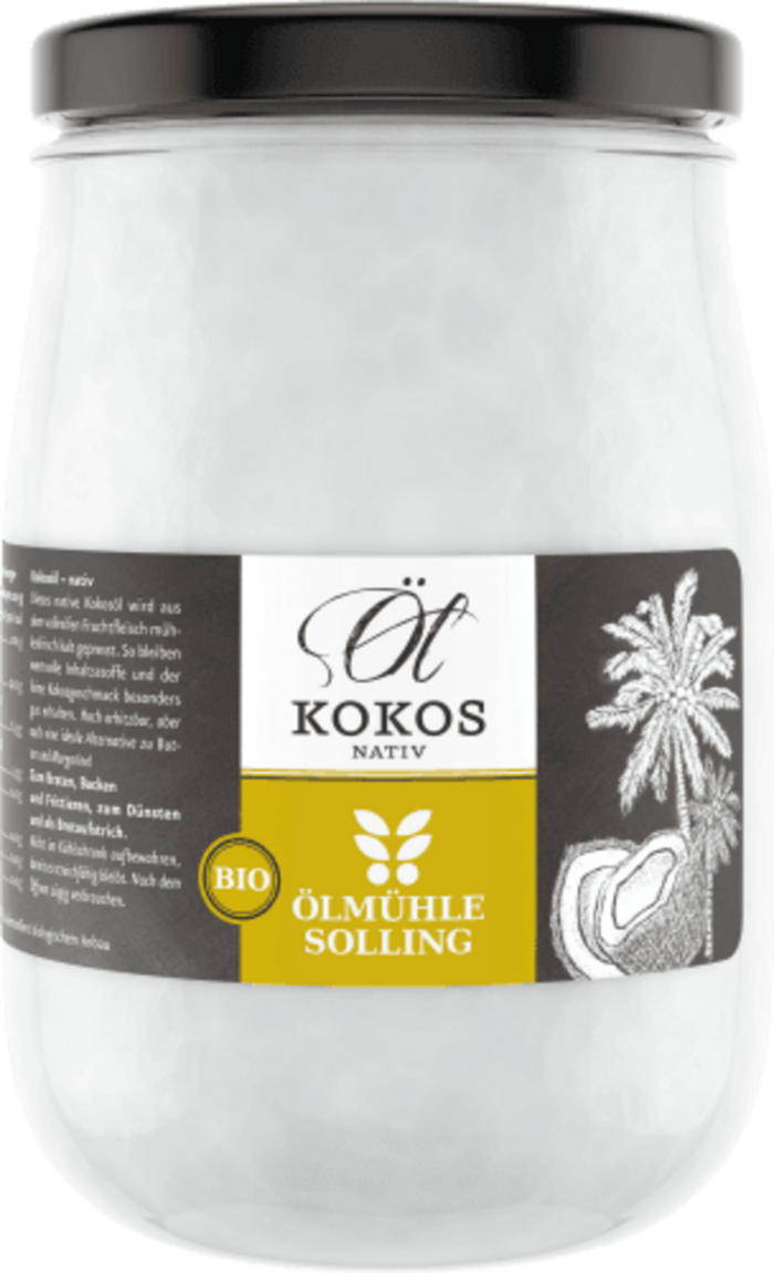 Organic Coconut Oil, 1000 ml