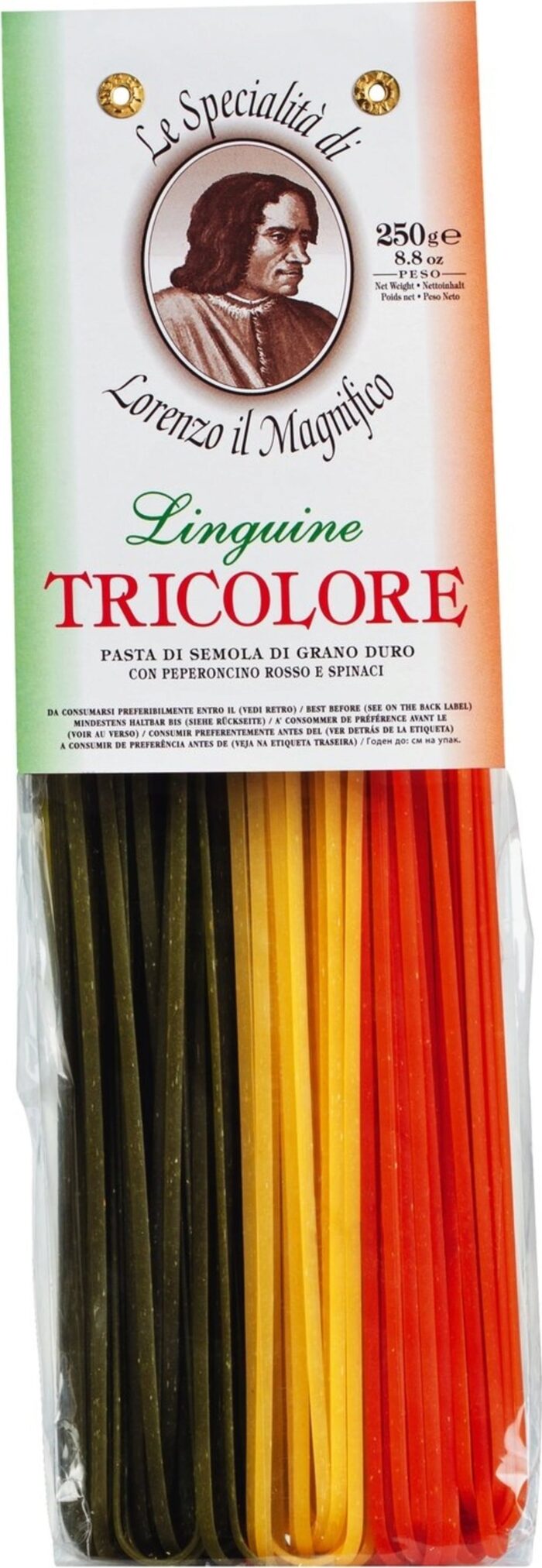 Linguine Tricolore, 250 g