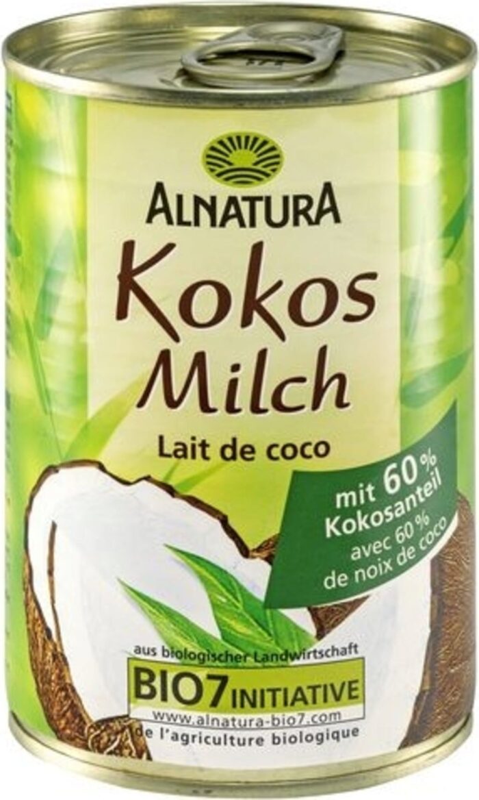 Organic Coconut Milk, 400 ml