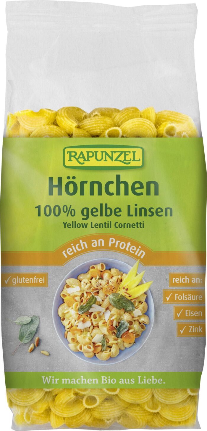Organic Yellow Lentil Elbow Macaroni, 300 g